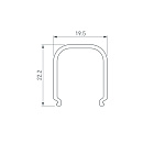 Экран ARH-WIDE-(B)-H20-2000 RRC Clear-PM (Arlight, Пластик) Lednikoff