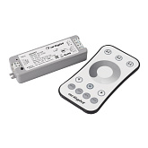 Диммер SMART-DIM-SET-RING (12-24V, 1x8A, ПДУ 2.4G) (Arlight, IP20 Пластик, 5 лет)
