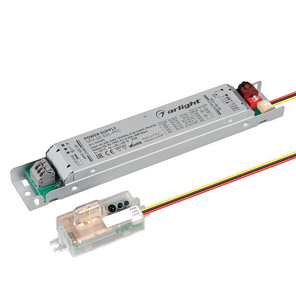 Блок питания SPV-60-SDL-PFC (60W, 90-175V, 0.2-0.35A) (Arlight, IP20 Металл, 5 лет) Lednikoff