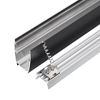 Профиль LINE-5075-U-HONEYCOMB-2000 BLACK (Arlight, Алюминий) Lednikoff