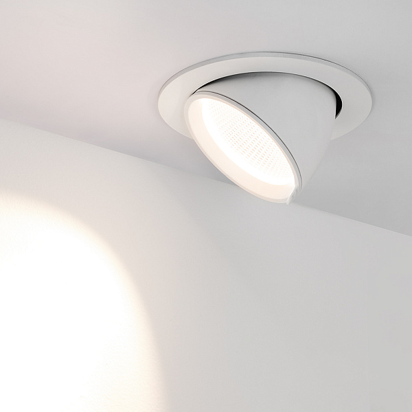 Светильник LTD-EXPLORER-R130-20W Day4000 (WH, 38 deg) (Arlight, IP20 Металл, 3 года) Lednikoff