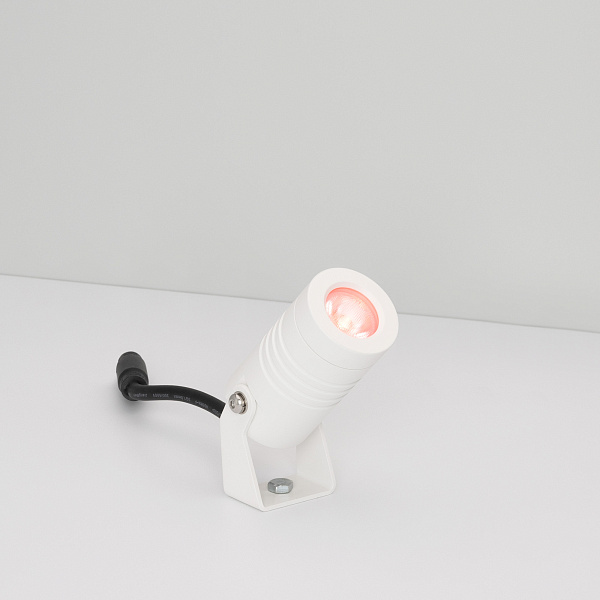Светильник KT-RAY-COLOR-R42-6W RGB (WH, 25 deg, 12V) (Arlight, IP67 Металл, 3 года) Lednikoff