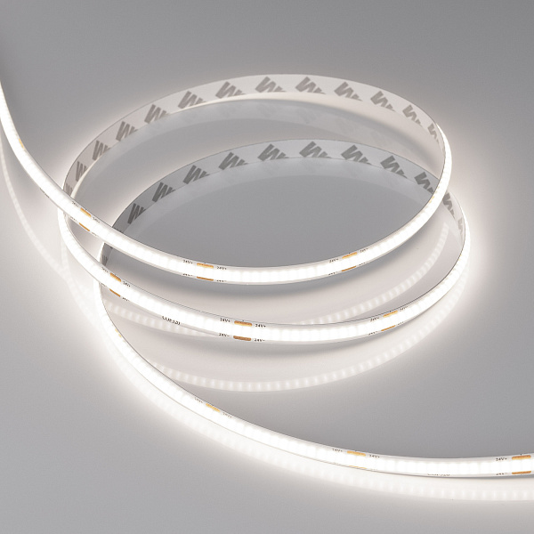 Светодиодная лента COB-X320-8mm 24V White6000 (8 W/m, IP20, 5m) (Arlight, -) Lednikoff