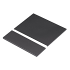 INTELLIGENT ARLIGHT Накладка панели KNX-23-2G-SUF Dark Grey (Backlightless) (IARL, IP20 Металл, 2 года) Lednikoff