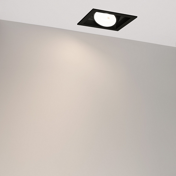 Светильник MS-VORTEX-BUILT-S140x140-30W Day4000 (BK-BK, 50 deg, 230V) (Arlight, IP20 Металл, 5 лет) Lednikoff