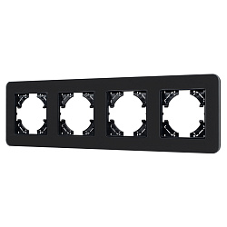 Рамка стеклянная FRM-OMALI-SFGS-4-BK (Arlight, -)