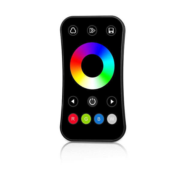 INTELLIGENT ARLIGHT Пульт SMART-801-52-1G-1SC-RGBW Black (3V, 2.4G) (IARL, IP20 Пластик, 5 лет) Lednikoff