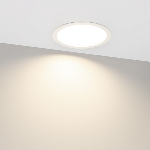 Светильник MS-DROP-BUILT-R158-30W Day4000 (WH, 90 deg, 230V) (Arlight, IP54 Металл, 5 лет) Lednikoff