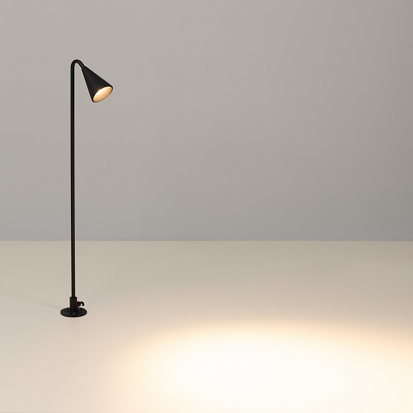 Светильник KT-HAREBELL-BOLL-H450-3W Warm3000 (BK, 40 deg, 24V) (Arlight, IP65 Металл, 3 года) Lednikoff
