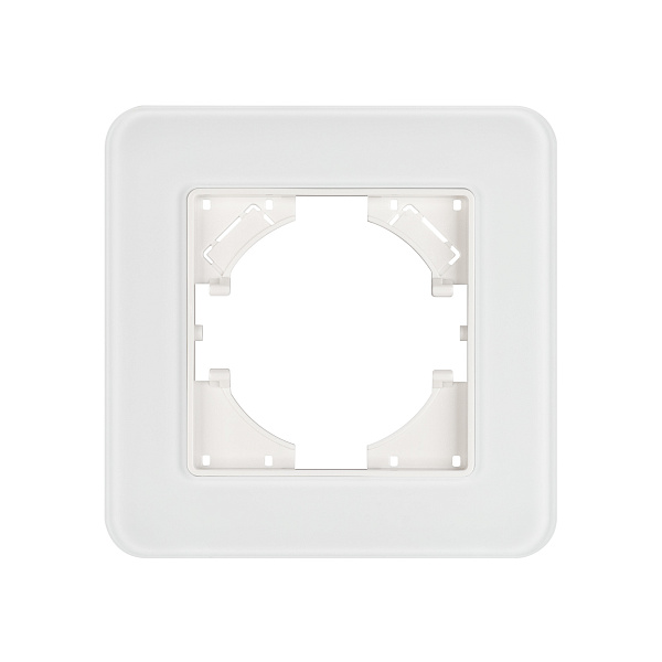 Рамка стеклянная FRM-OMALI-GS-1-WH (Arlight, -) Lednikoff