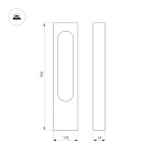 Светильник LGD-MUSE-BOLL-H900-12W Warm3000 (DG, 296 deg, 230V) (Arlight, IP65 Металл, 3 года) Lednikoff