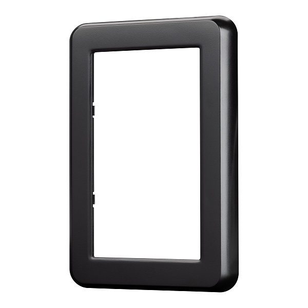 Рамка пластиковая FRM-VERSA-PL-D-BK (Arlight, -) Lednikoff