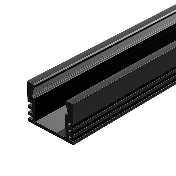 Профиль PDS-S-2000 ANOD Black RAL9005 (Arlight, Алюминий) Lednikoff