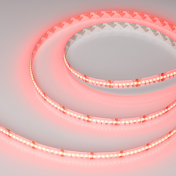 Светодиодная лента CSP-X840-12mm 24V RGBW-Warm (17.2 W/m, IP20, 5m) (Arlight, 5 лет) Lednikoff