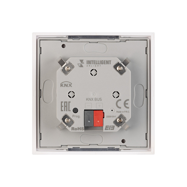 INTELLIGENT ARLIGHT Кнопочная панель KNX-301-22-4-SH-IN White (BUS, Frame) (IARL, IP20 Пластик, 3 года) Lednikoff