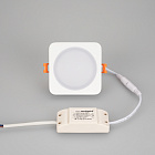 Светодиодная панель LTD-96x96SOL-10W Warm White 3000K (Arlight, IP44 Пластик, 3 года) Lednikoff