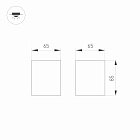 Светильник SP-ORIENT-SURFACE-TC-S65x65-10W Day4000 (BK, 30 deg, 230V) (Arlight, IP20 Металл, 5 лет) Lednikoff