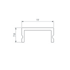 Экран SL-W17-2000 OPAL (Arlight, Пластик) Lednikoff