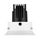 Светильник безрамочный DL-ROTARA-R63-6W Warm3000 (Белый RAL9003, 50 deg, 230V) (Arlight, IP20 Металл, 5 лет) Lednikoff