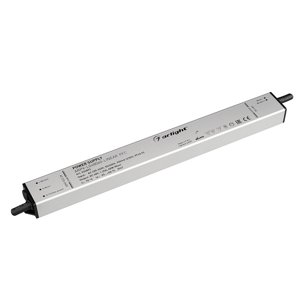 Блок питания ARPV-LG48060-LINEAR-PFC (48V, 1.25A, 60W) (Arlight, IP67 Металл, 5 лет) Lednikoff