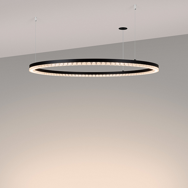 Светильник SP-DIAMOND-R850-40W Warm3000 (BK, 45 deg, 230V, TRIAC) (Arlight, IP20 Металл, 5 лет) Lednikoff