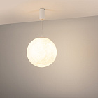 Светильник SP-SILKA-HANG-R400-12W Warm2700 (WH, 330 deg, 230V) (Arlight, IP20 Натуральный шелк, 3 года)