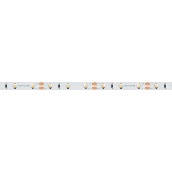 Светодиодная лента RT 2-5000 12V Warm2700 (3528, 300 LED, CRI98) (Arlight, 4.8 Вт/м, IP20) Lednikoff