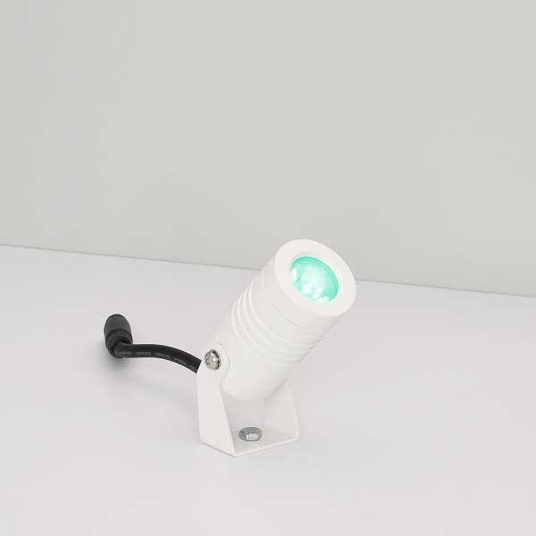 Светильник KT-RAY-COLOR-R42-6W RGB (WH, 25 deg, 12V) (Arlight, IP67 Металл, 3 года) Lednikoff