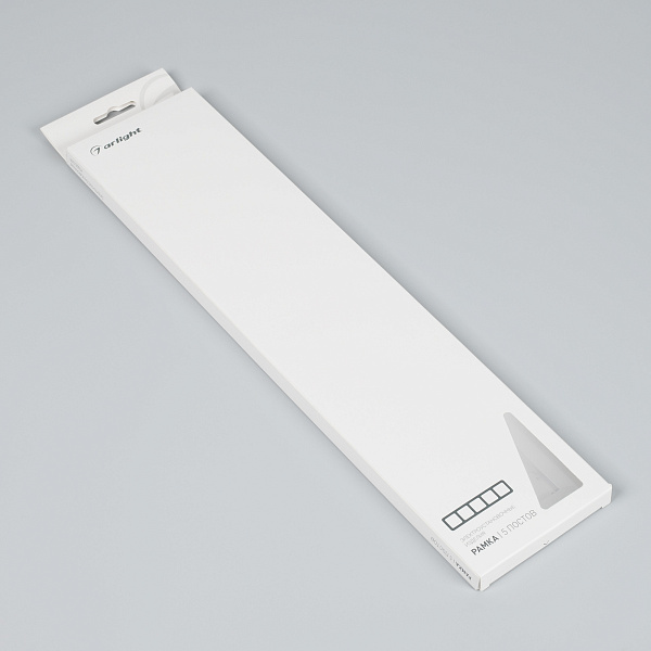 Рамка стеклянная FRM-OMALI-GS-5-BK (Arlight, -) Lednikoff