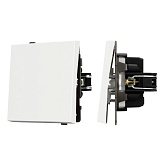 Механизм звонкового выключателя SWT-TENDO-MKR1-SFPL-WH (230V, 10A) (Arlight, Матовый белый)