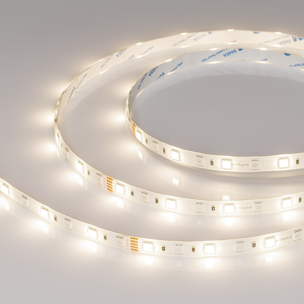 Светодиодная лента RTW-SE-B60-10mm 24V RGBW-Day (14.4 W/m, IP65, 5060, 5m) (Arlight, Открытый) Lednikoff