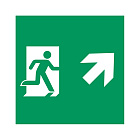 Пиктограмма EMGP-MARK-MA-RUP (Человек, Вверх-Вправо) (Arlight, Пластик) Lednikoff