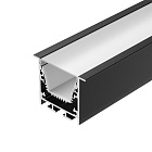 Профиль LINIA45-F-TRAY-3000 BLACK (Arlight, Алюминий) Lednikoff