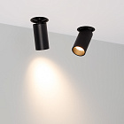 Светильник SP-NUANCE-TRIMLESS-PULL-R35-7W Warm3000 (BK, 36 deg, 230V) (Arlight, IP40 Металл, 5 лет) Lednikoff