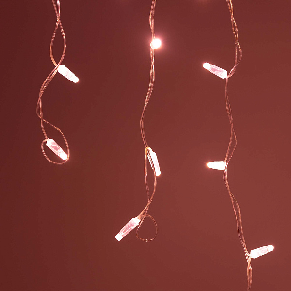 Светодиодная гирлянда ARD-EDGE-CLASSIC-2400x600-CLEAR-88LED-STD Rose Gold (230V, 6W) (Ardecoled, IP65) Lednikoff