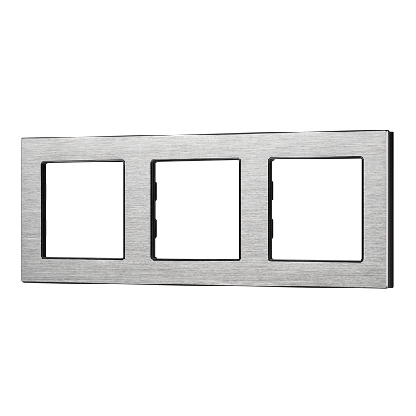 Рамка алюминиевая FRM-PRESTO-ALS-3-GR (Arlight, -) Lednikoff