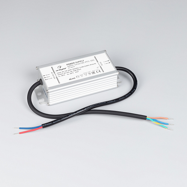 Блок питания ARPV-UH24100-PFC-55C (24V, 4.2A, 100W) (Arlight, IP67 Металл, 5 лет) Lednikoff