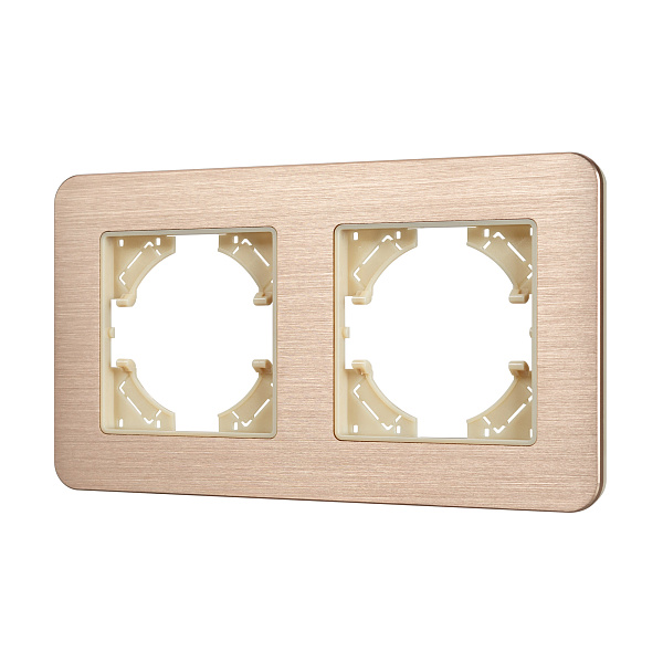 Рамка алюминиевая FRM-AKIRY-AL-2-GD (Arlight, -) Lednikoff