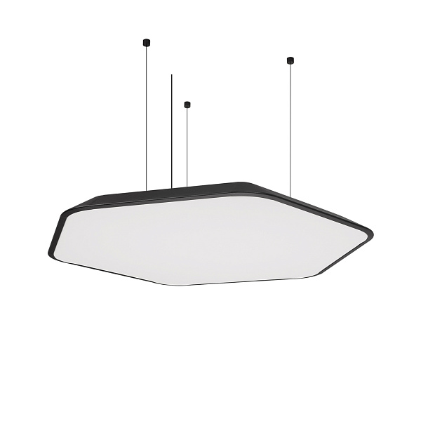 Светильник SP-TIARA-SLIM-HANG-H50-L800x720-75W Day4000 (BK, 160 deg, 230V) IP33 (Arlight, Металл) Lednikoff