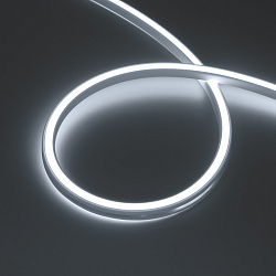 Светодиодная лента герметичная WAVE-SIDE-DOUBLE-A120-16x15mm 24V White6000 (15 W/m, IP67, 5m, wire x1) (Arlight, Вывод боковой, 5 лет)