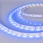 Светодиодная лента RT-A60-8mm 12V Blue (4.8 W/m, IP20, 2835, 5m) (Arlight, 4.8 Вт/м, IP20) Lednikoff