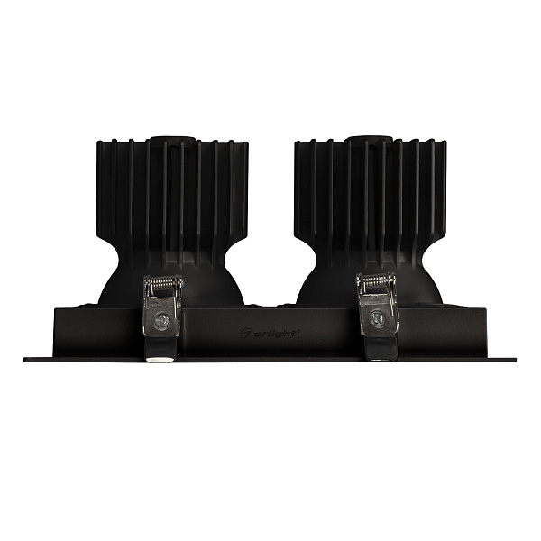 Светильник MS-VORTEX-BUILT-S250x140-2x30W Day4000 (BK-BK, 17 deg, 230V) (Arlight, IP20 Металл, 5 лет) Lednikoff