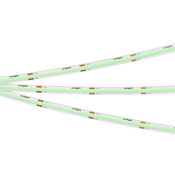 Светодиодная лента COB-X480-8mm 24V Emerald (8 W/m, IP20, 5m) (Arlight, -) Lednikoff