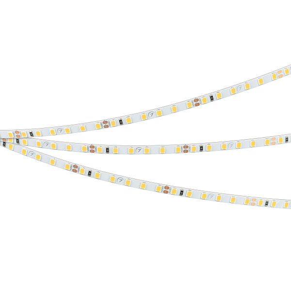 Светодиодная лента RT-A120-5mm 24V Warm3000 (9.6 W/m, IP20, 2835, 5m) (Arlight, узкая) Lednikoff