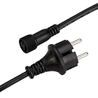 Шнур питания ARD-CLASSIC-BALL-LIVE-1.5M Black (230V, 1.6A) (Ardecoled, Закрытый) Lednikoff