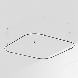 Основание ART-APRIORI-QUADRAT-SOFT-HANG-3500x3500 (BK) (Arlight, IP20 Металл, 3 года)