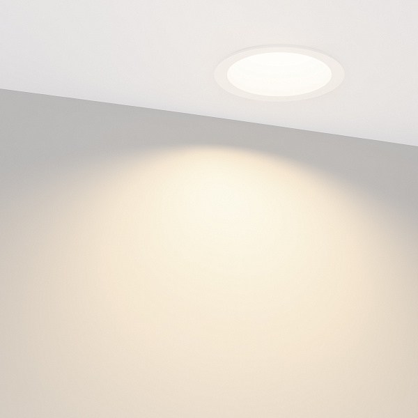 Светильник MS-DROP-BUILT-R105-14W Day4000 (WH, 85 deg, 230V) (Arlight, IP54 Металл, 5 лет) Lednikoff