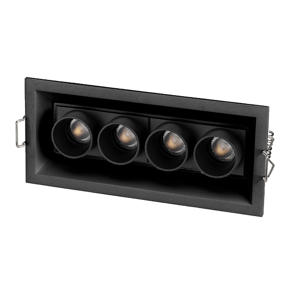 Светильник MS-ORIENT-BUILT-TURN-TC-S67x150-10W Warm3000 (BK-BK, 30 deg, 230V) (Arlight, IP20 Металл, 5 лет) Lednikoff