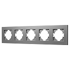 Рамка пластиковая FRM-PERIO-PL-5-GR (Arlight, -) Lednikoff