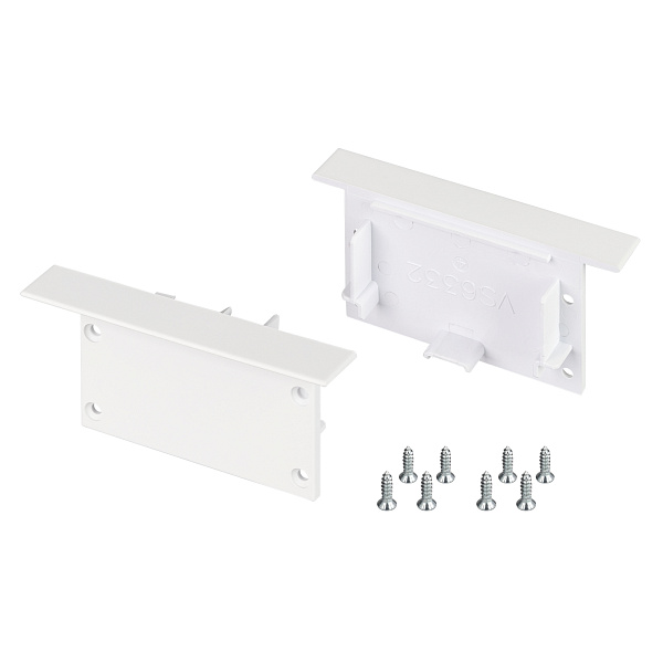 Заглушка SL-LINIA62-FS WHITE (Arlight, Пластик) Lednikoff